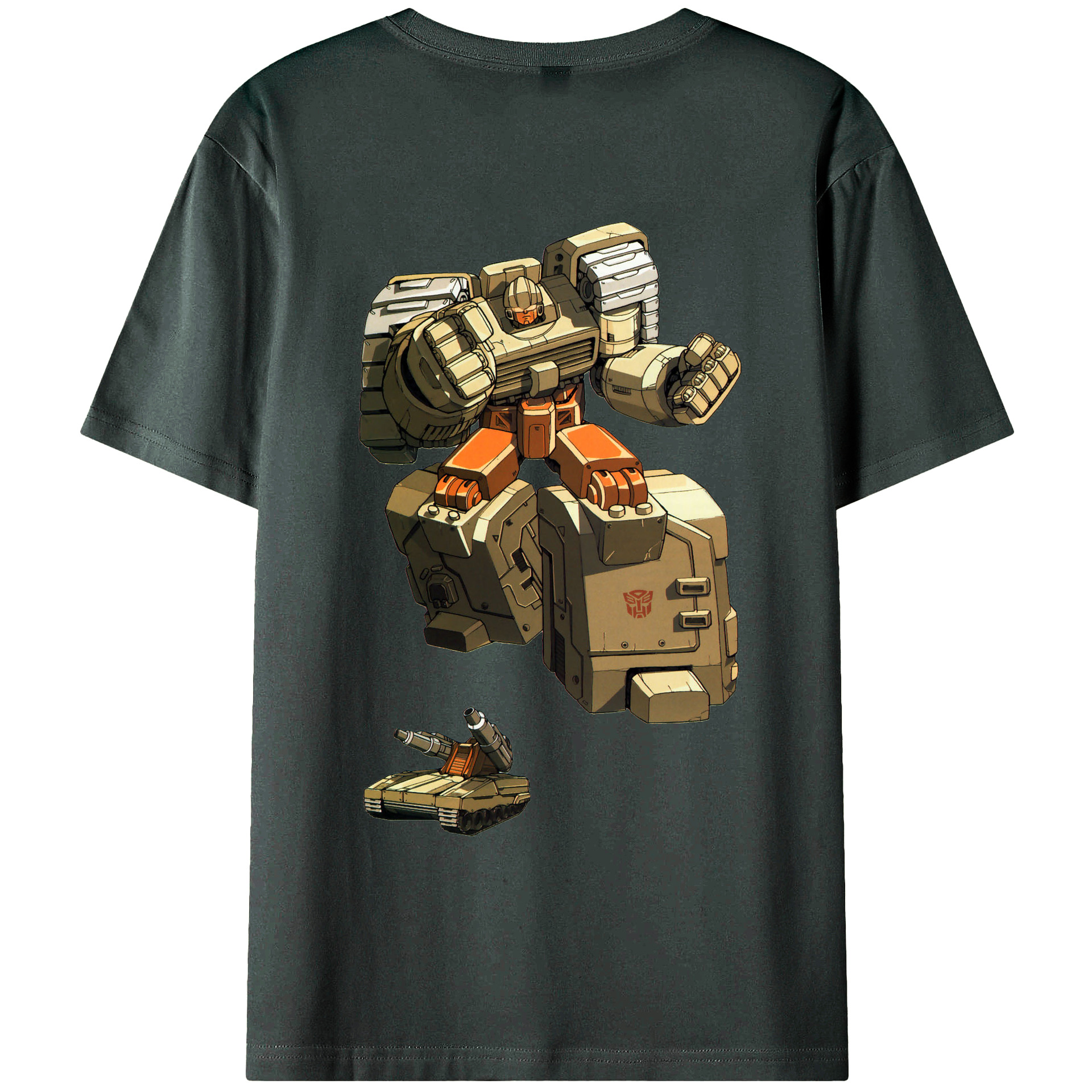 （画像用）  綿100％ メンズ半袖Tシャツ（バックプリント） 通気性